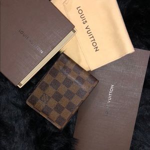 100% authentic PF Damier Louis Vuitton Wallet